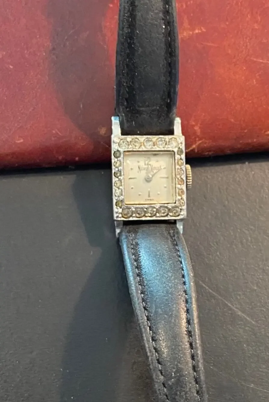VTG Women's 16mm Silver Tone Neiman and Marcus Watch by Pedre